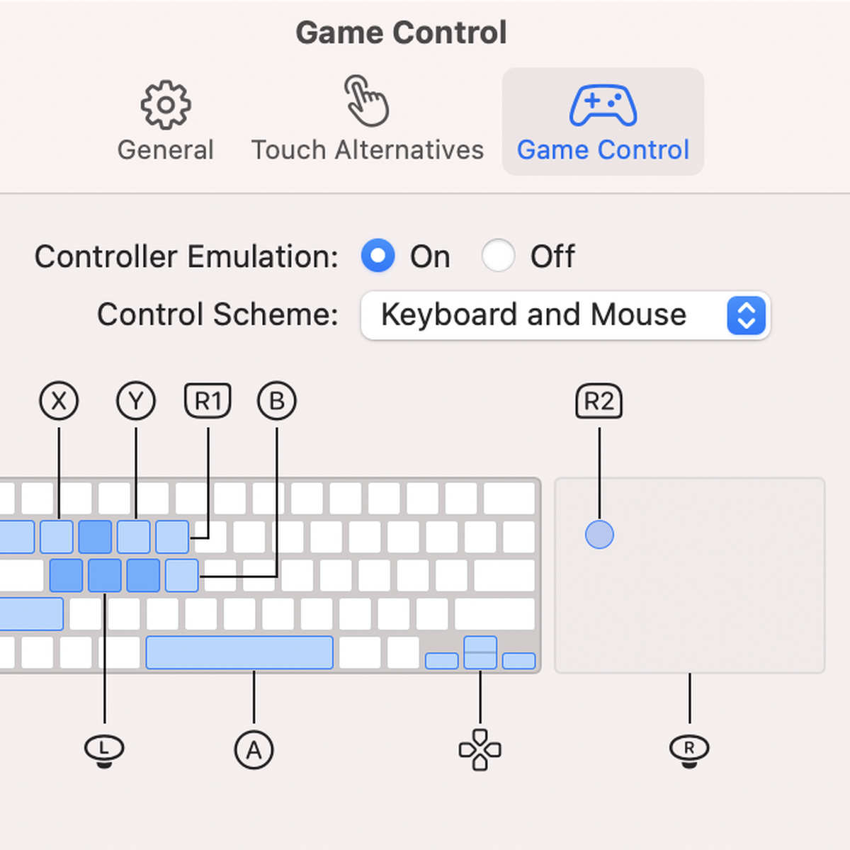 ps1 emulator mac keyboard controls